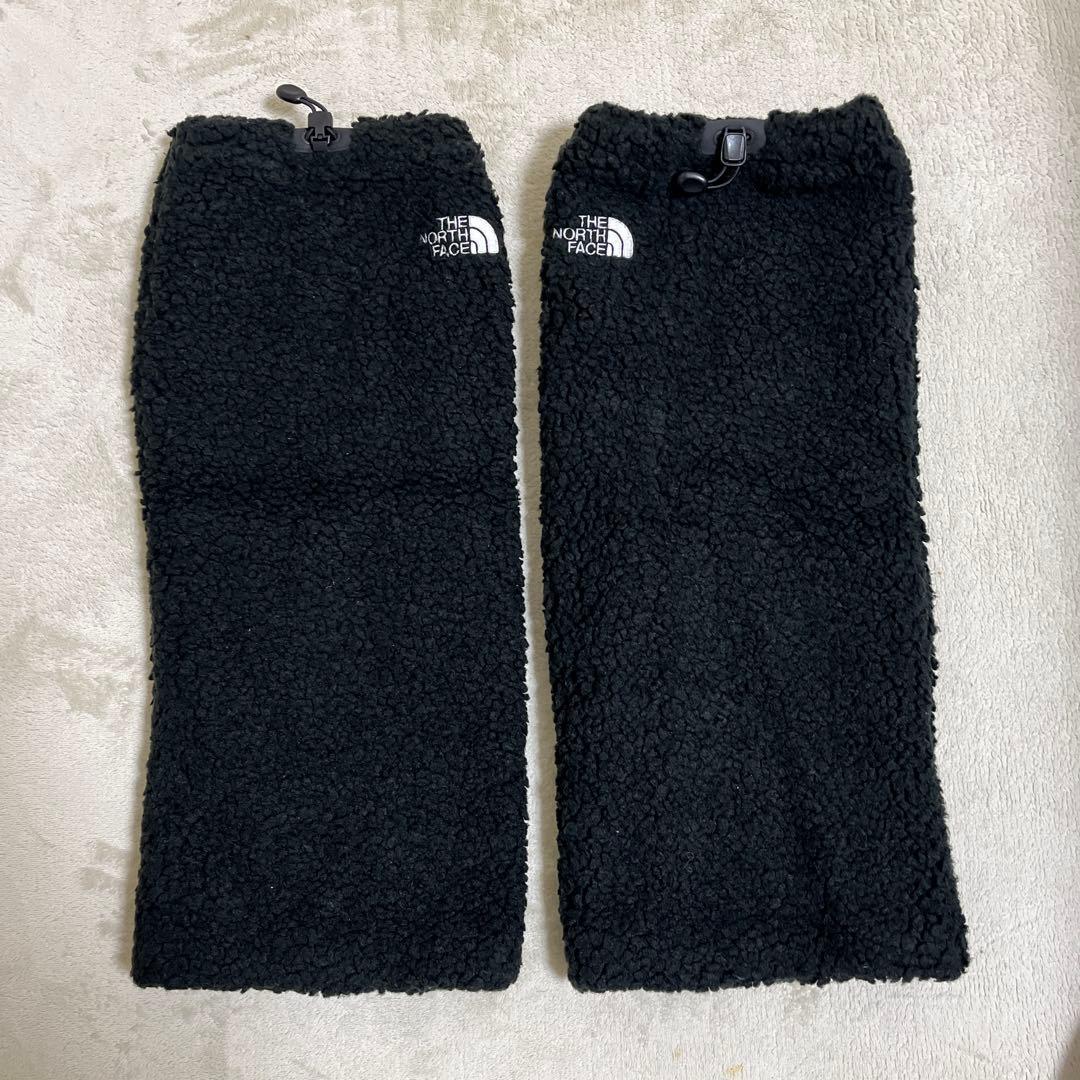 THE NORTH FACE×HYKE レッグウォーマー黒