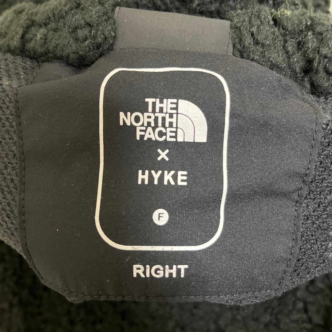 THE NORTH FACE×HYKE レッグウォーマー黒