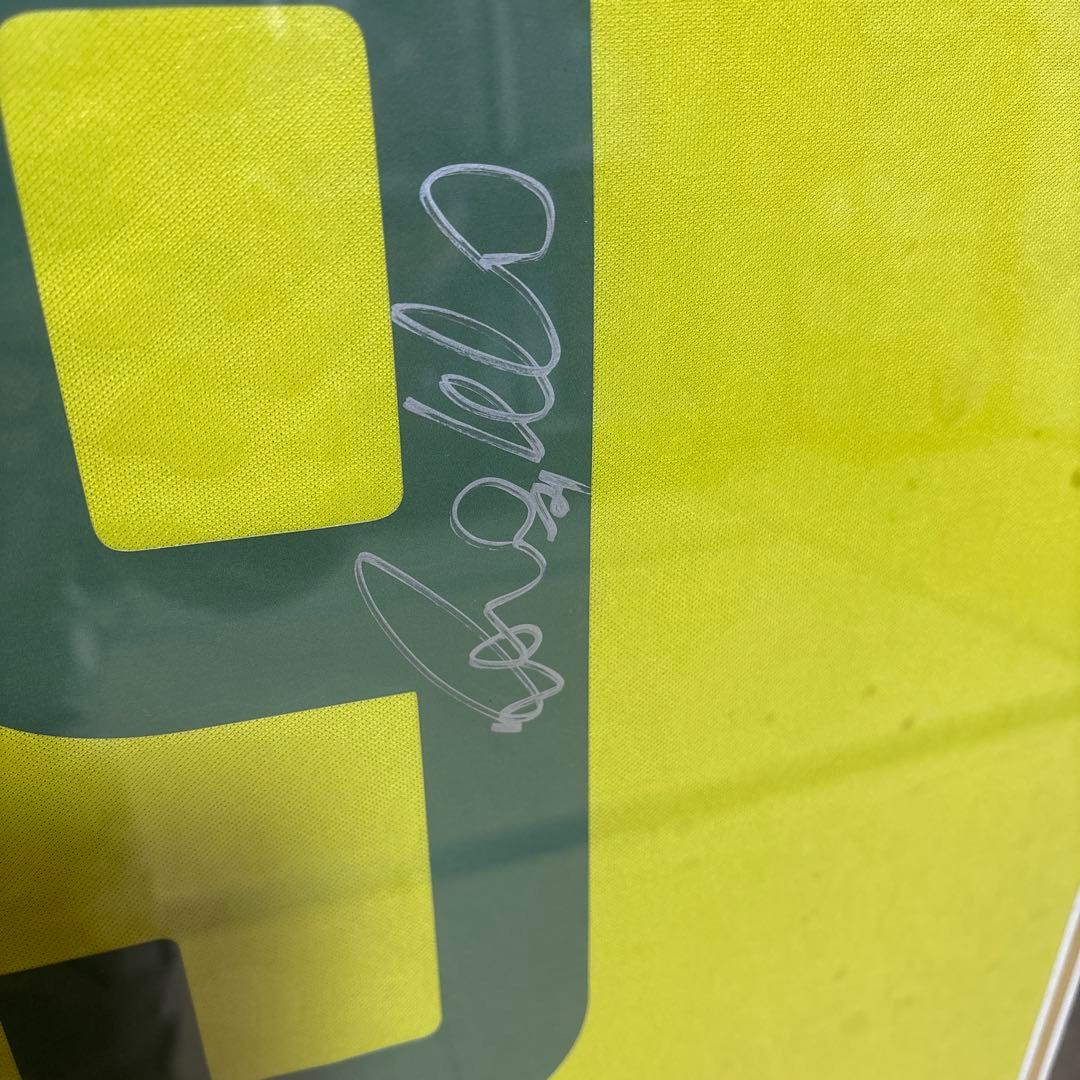 こ*ー様 icons社　ロナウド　直筆サイン入りユニフォーム　額装済み　ブラジル