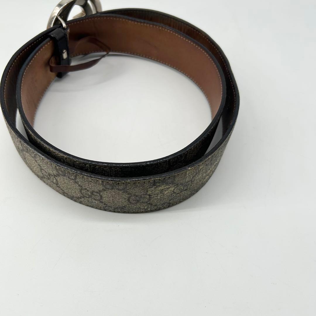 17524✨GUCCI GGスプリーム インターロッキング金具 ベルト