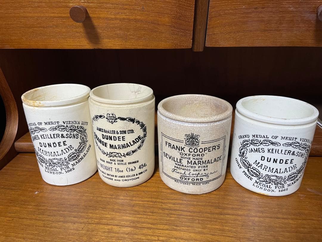 ヴィンテージ マーマレード　容器セット