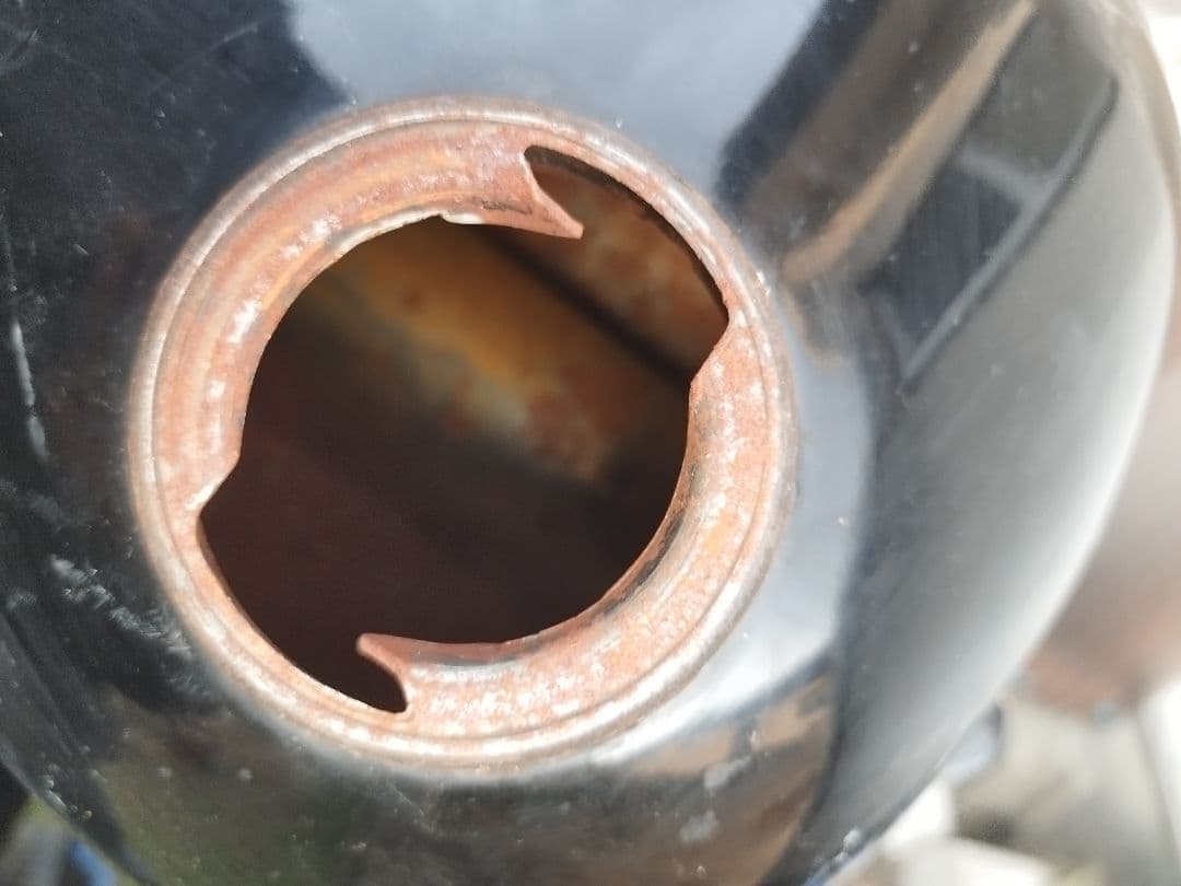 ハーレー エッグタンク