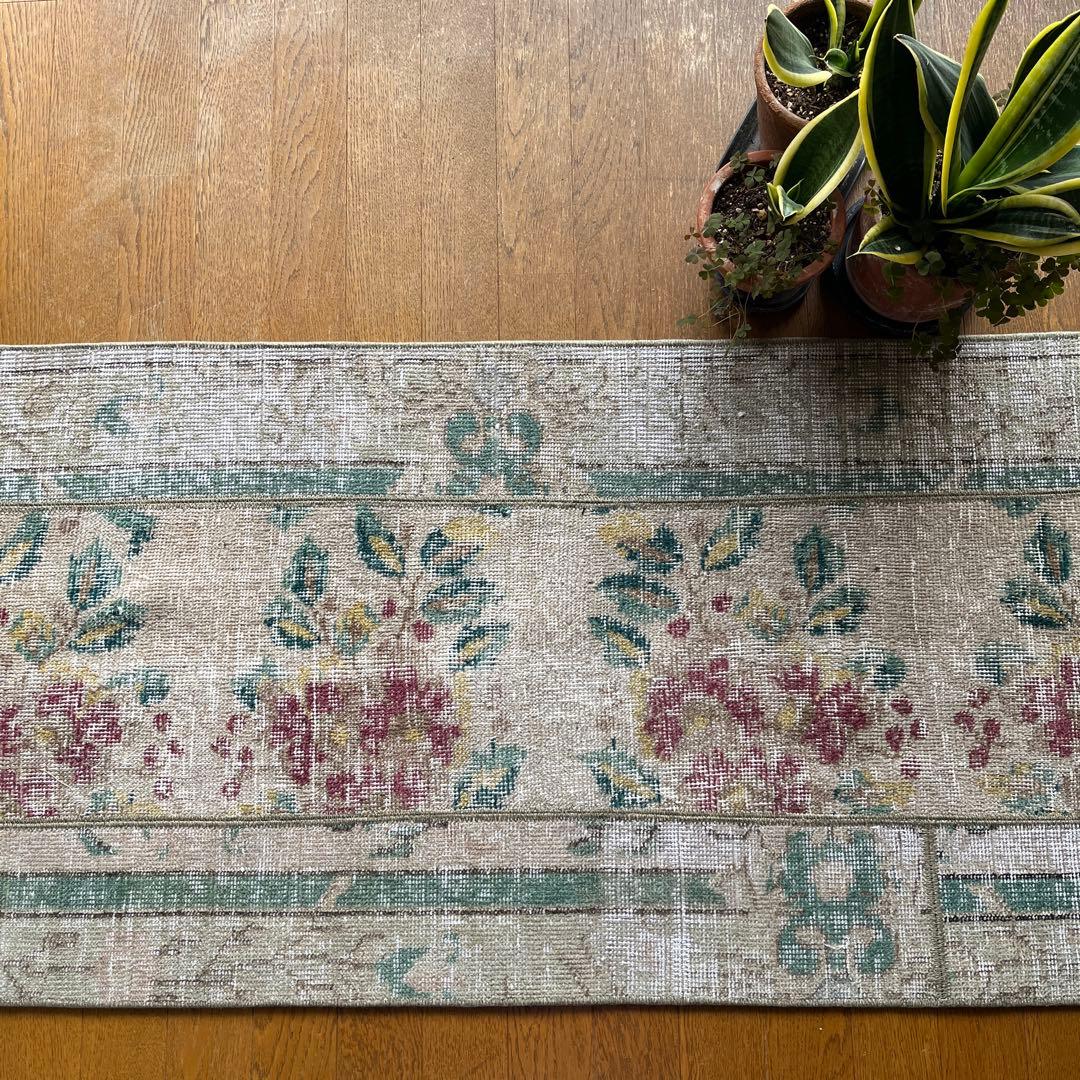 トルコヴィンテージラグNo.93 ランナーラグ