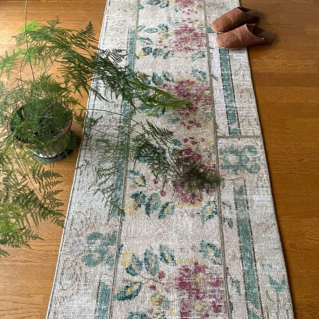 トルコヴィンテージラグNo.93 ランナーラグ