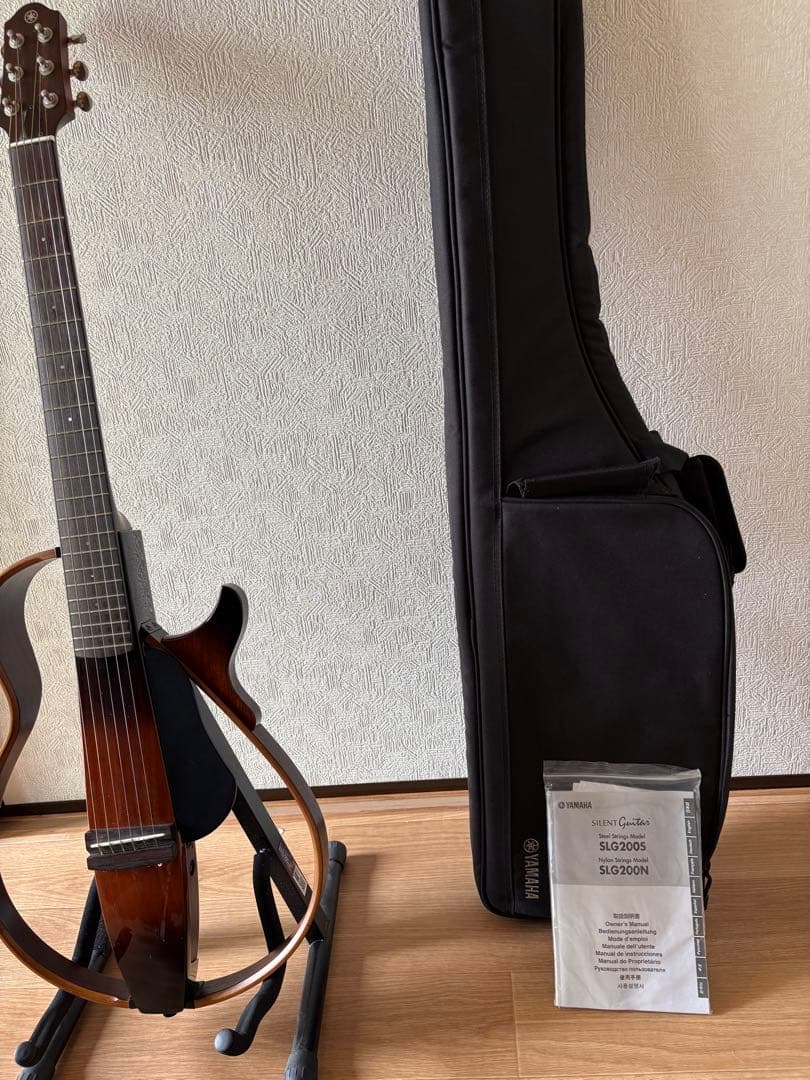 YAMAHA サイレントギター SLG200S TBL 美品　おまけ付き