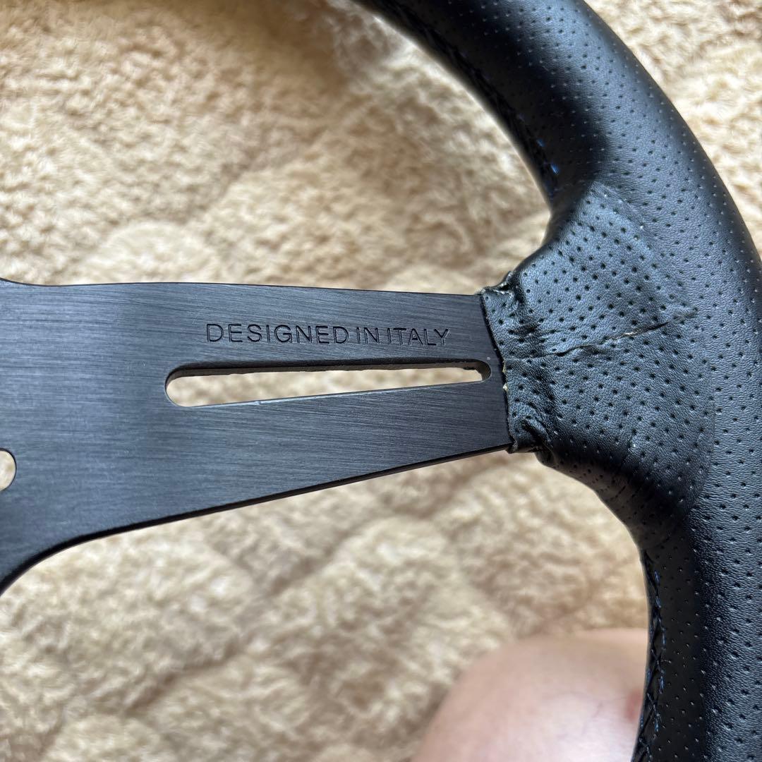 ナルディブラック ステアリングホイール 3本スポーク