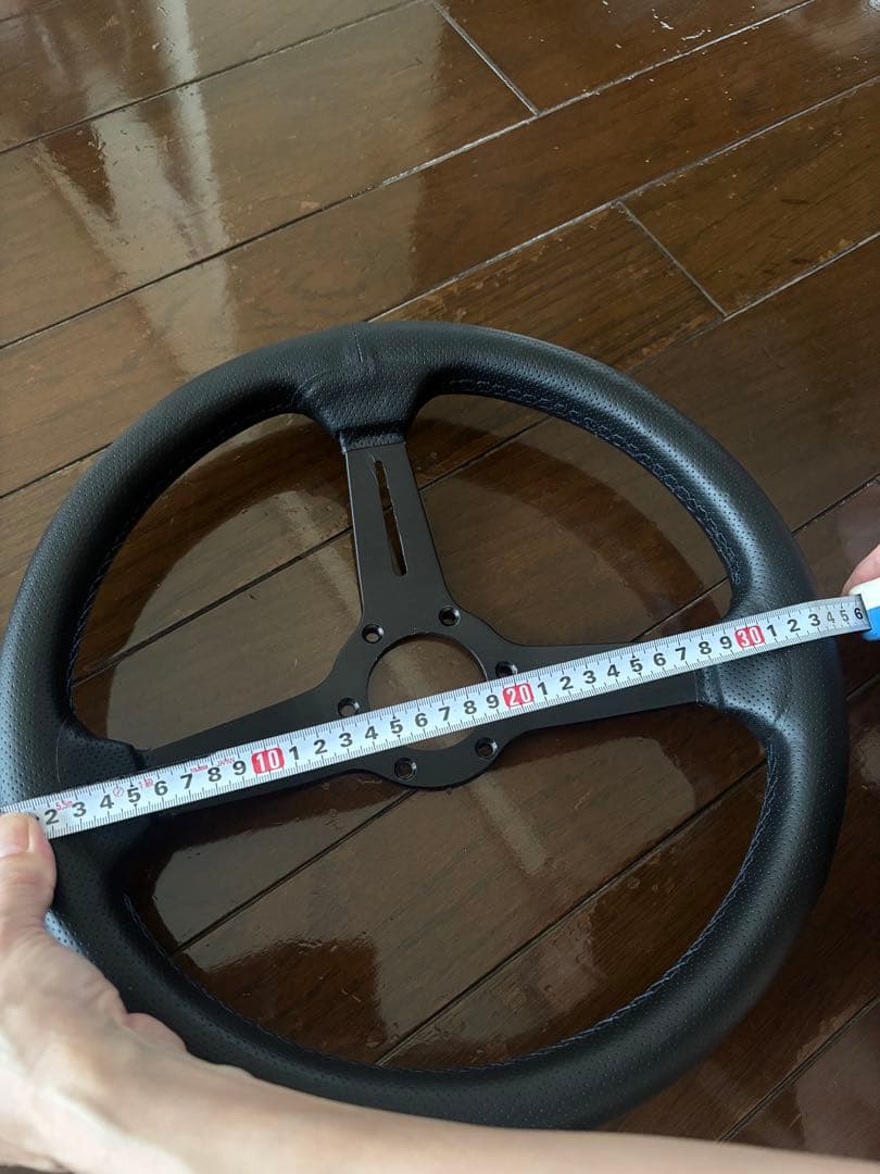ナルディブラック ステアリングホイール 3本スポーク