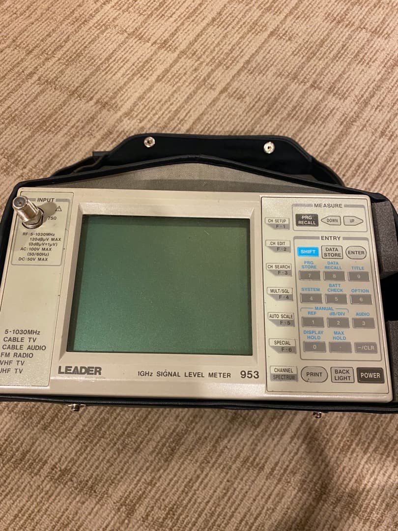 リーダー製 SIGNAL LEVEL METER 953