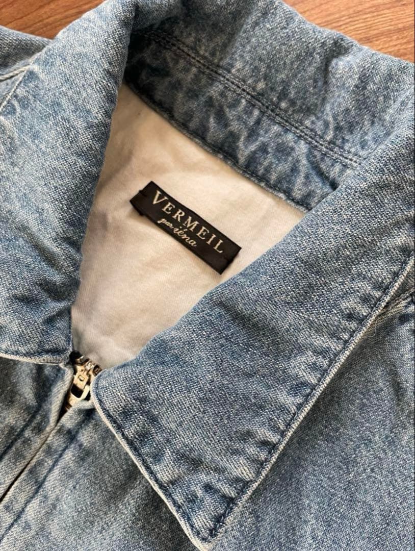 vermeil par iena デニムオールインワン　38