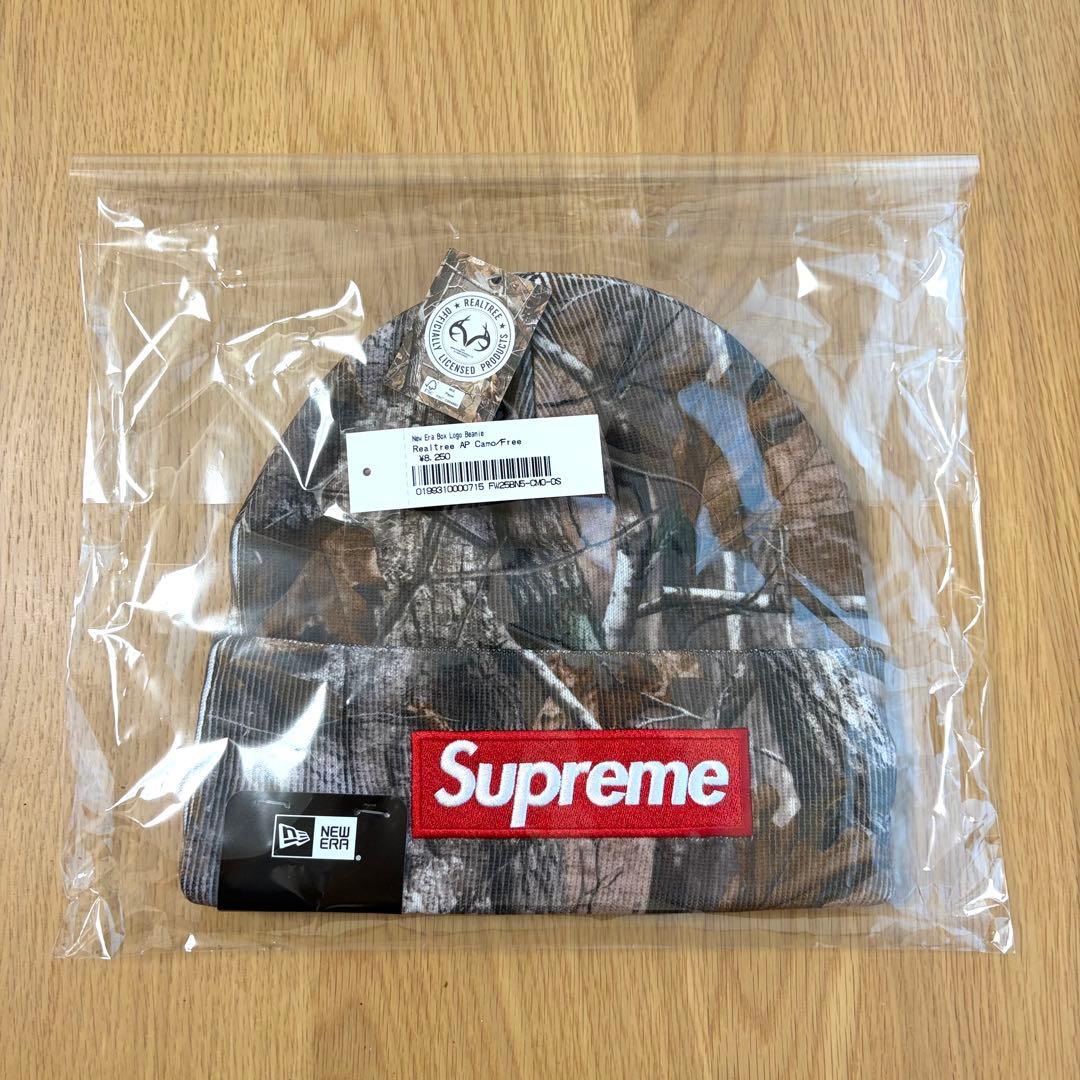 【送料込み】【新品未使用】Supreme ニット帽 カモフラ 2025FW