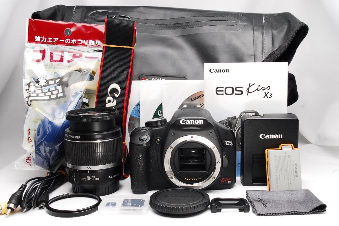 ♥ Canon EOS Kiss X3 ♥️スマホ転送 バッグ付き♥ 一眼レフ