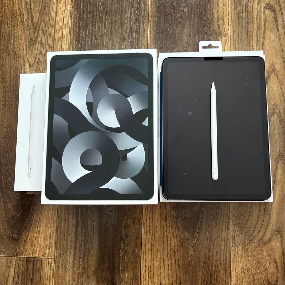iPad Air 第5世代 （純正Apple Pencil・純正ケース）付き