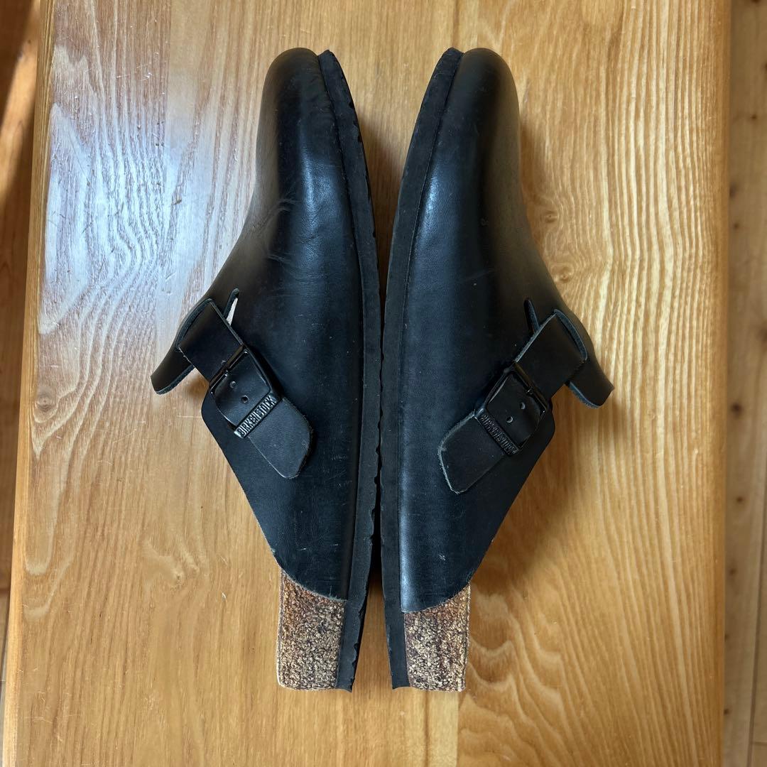 はふひ　Birkenstock ブラック サンダル　大きいサイズ