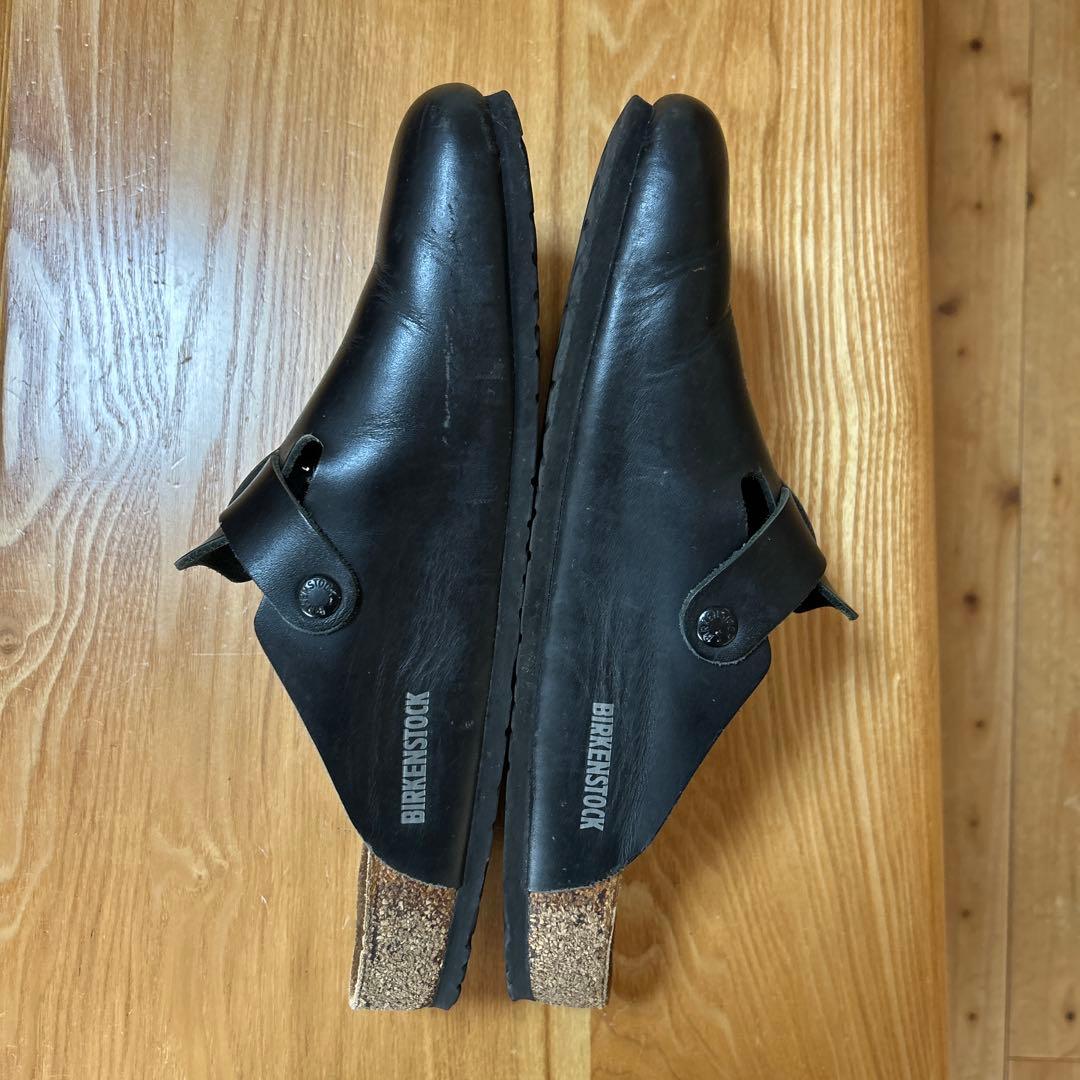 はふひ　Birkenstock ブラック サンダル　大きいサイズ