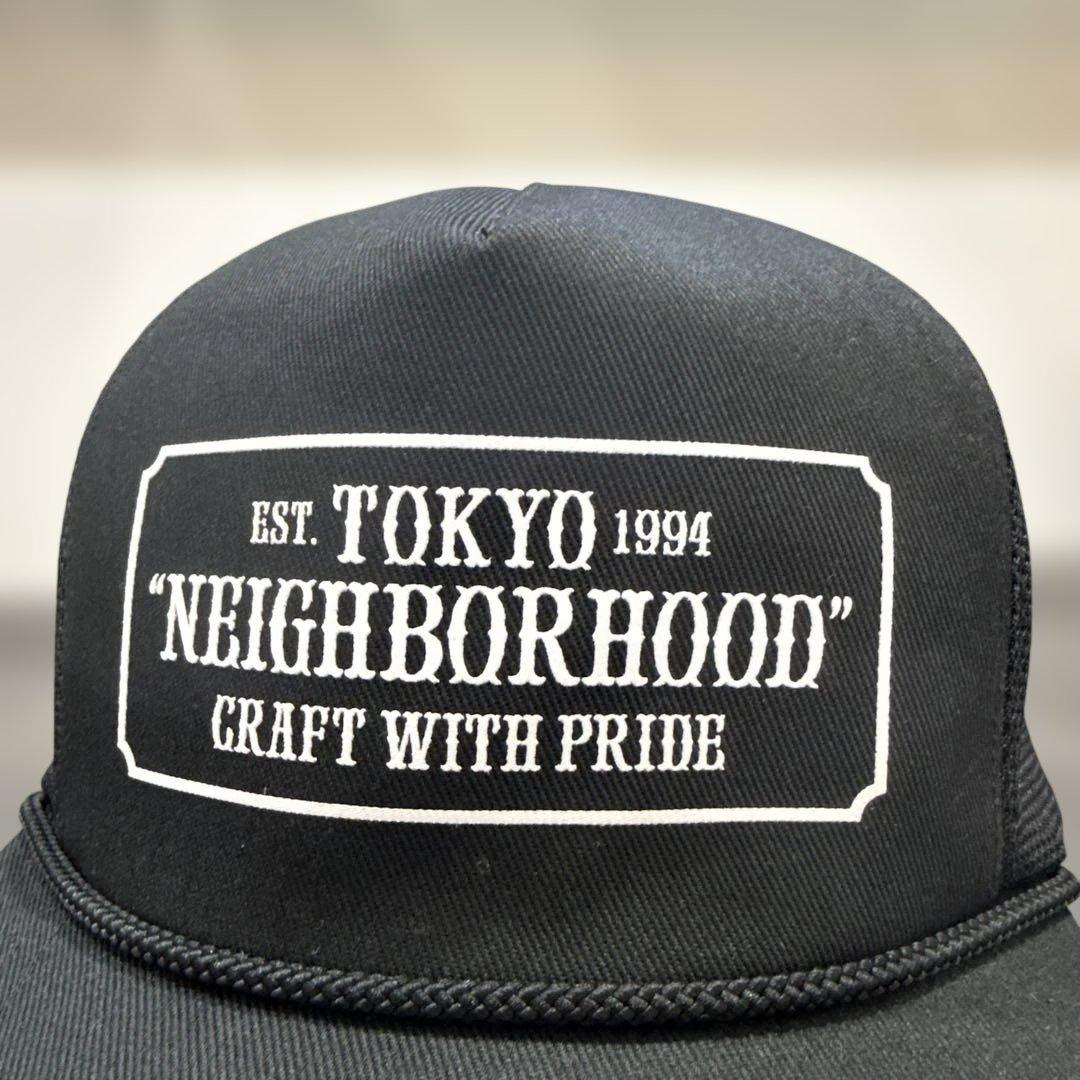 昭*年様 NEIGHBORHOOD メッシュキャップ ブラック