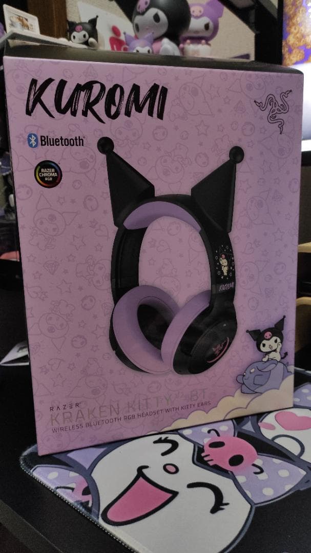 ヘッドホン Kuromi Edition Razer Kraken Kitty V2 BT