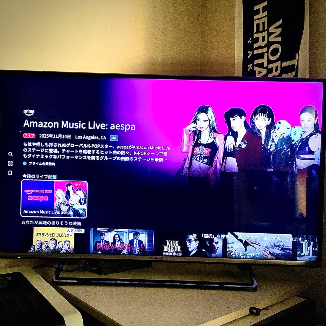 【動作良好・美品】パナソニック40型液晶テレビ TH-40CX700