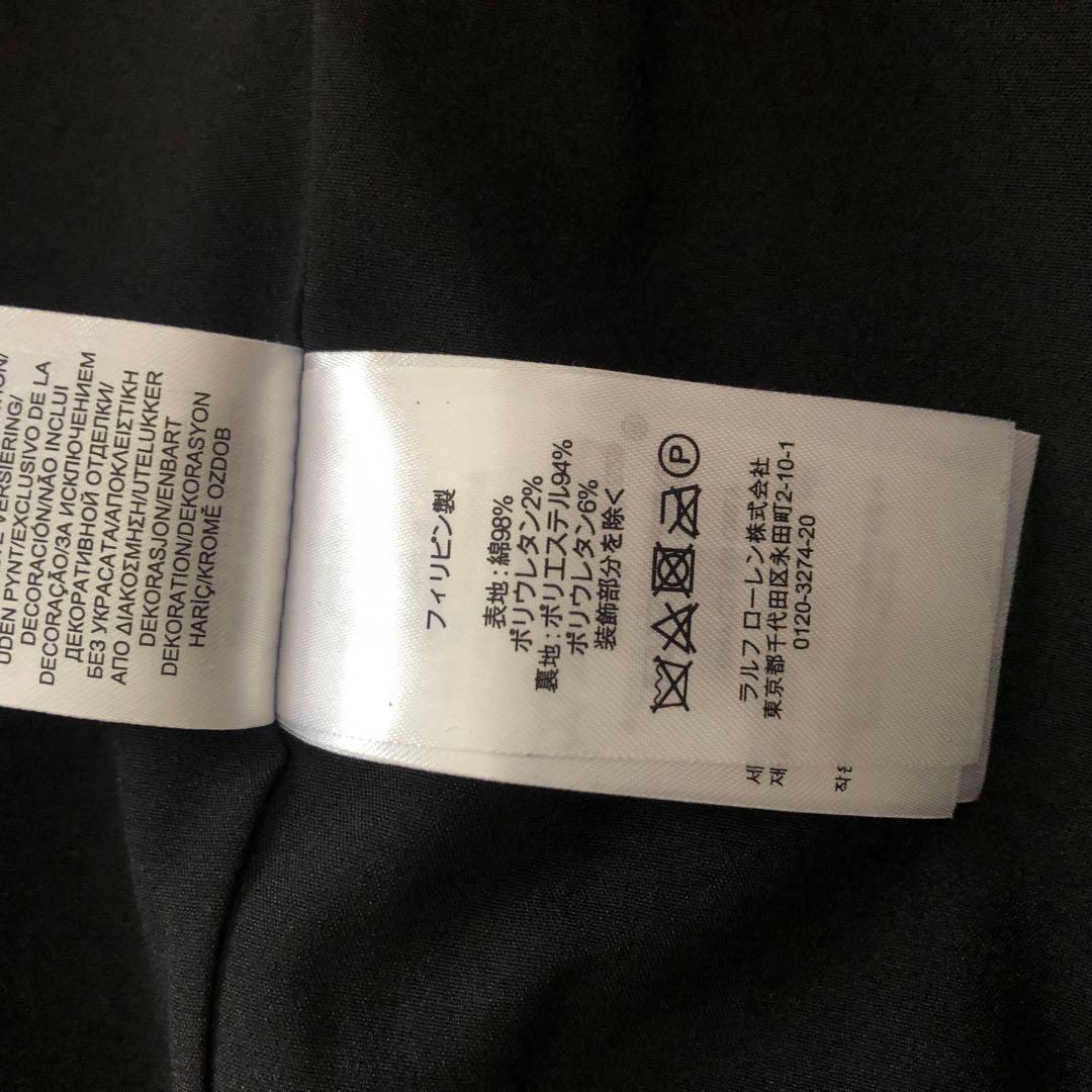 ローレンラルフローレン　ジャケット　エンブレム　金ボタン　ブラック