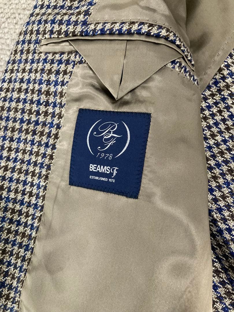 【美品】BEAMS F ガンクラブチェックLoroPiana SUMERTIME