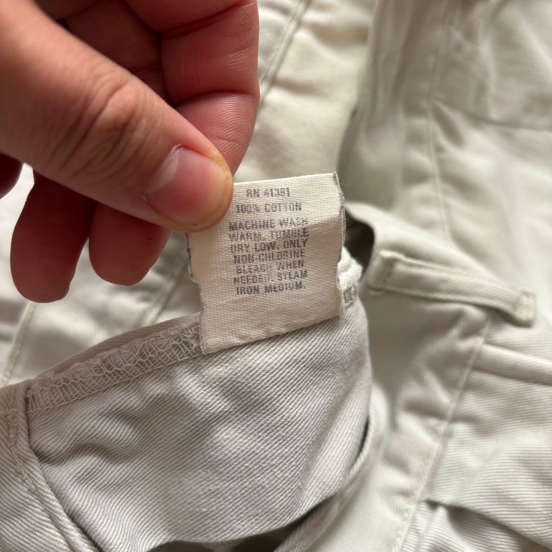 ポロチノ ホワイト　USA W34 L32