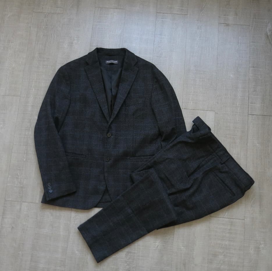 XL BEAUTY&YOUTH カシミヤ混 スーツセットアップ