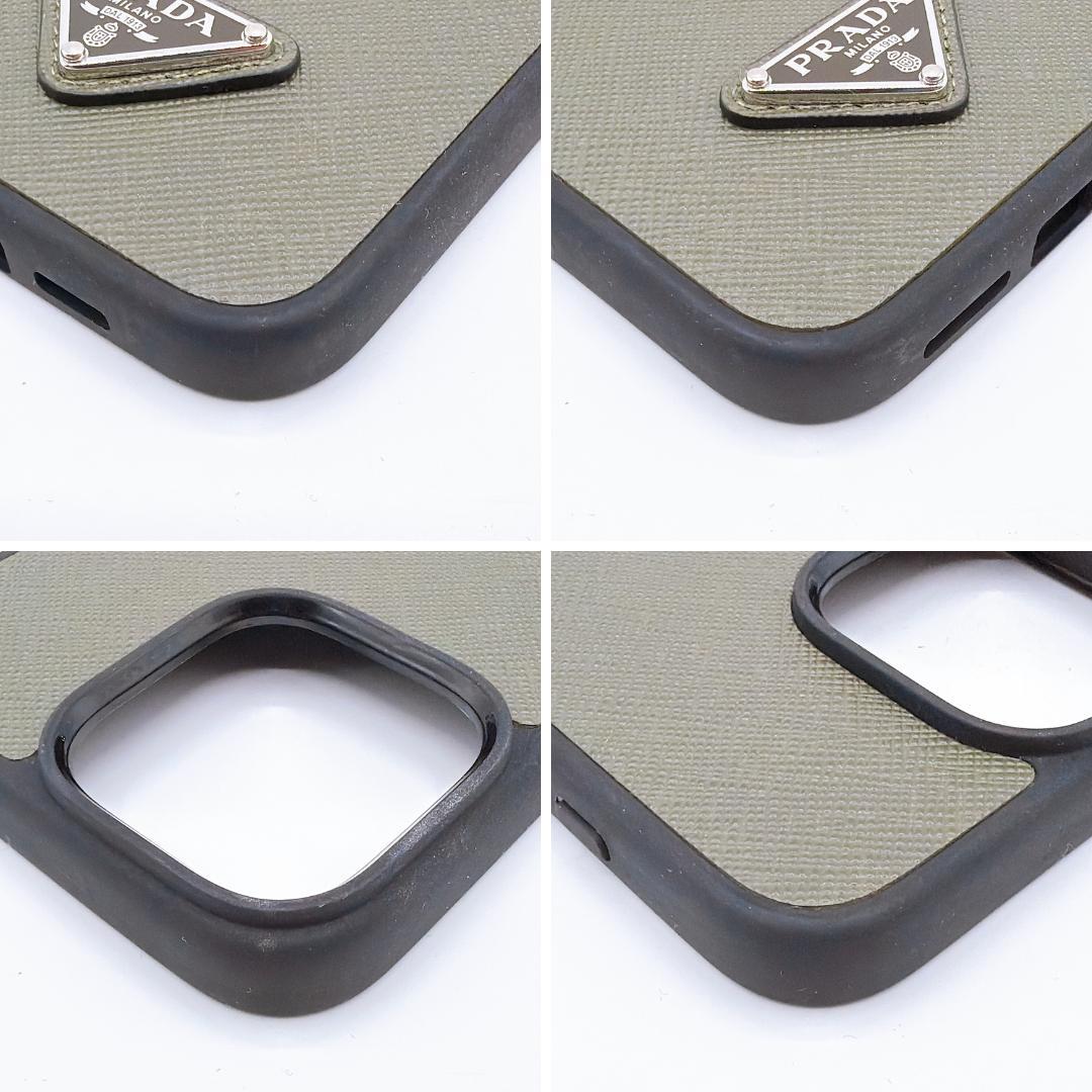 PRADA サフィアーノ iPhone Pro Maxケース 1ZH197 美品