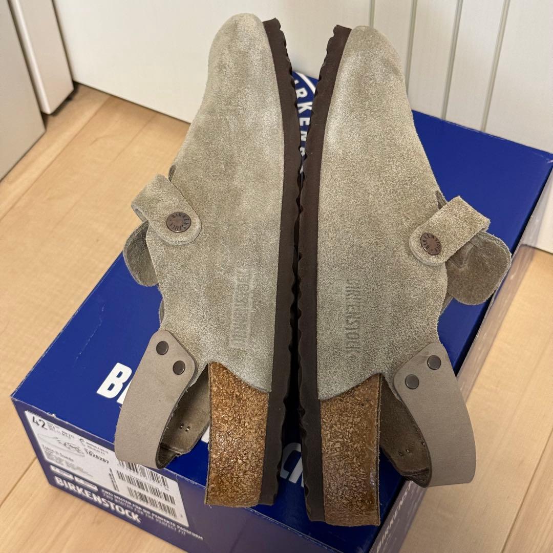 ビルケンシュトック トキオ ベージュ スウェード42 試着・試歩のみ 美品