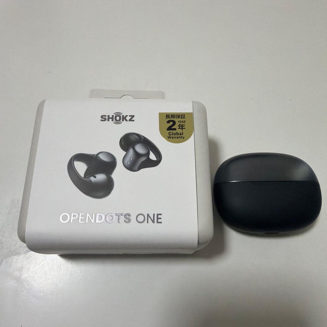 SHOKZ OPEN DOTS ONE ブラック 充電ケース付き