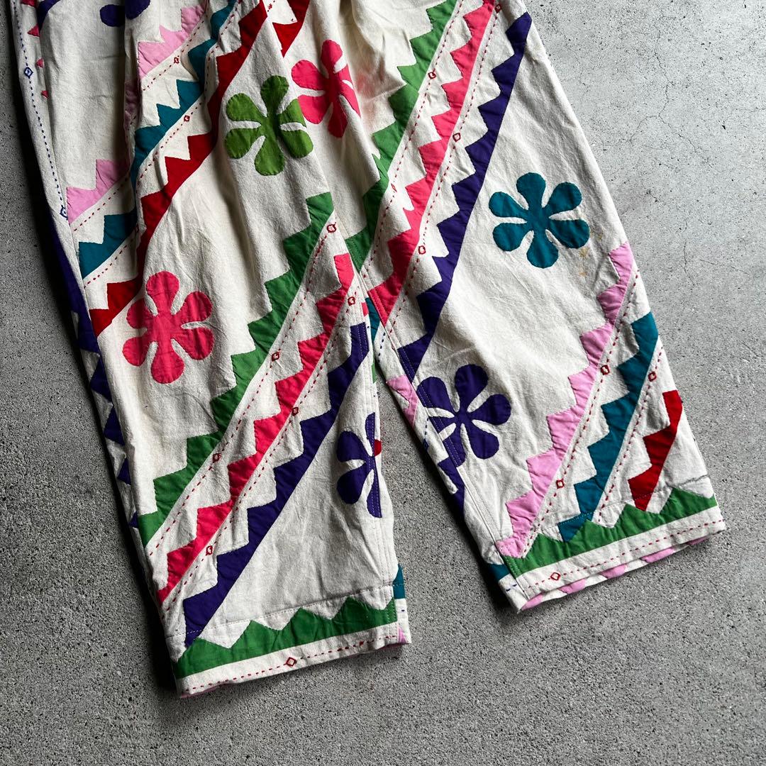 t*3様 Leh 23aw グルカパンツ　マルチカラー　ヒッピー