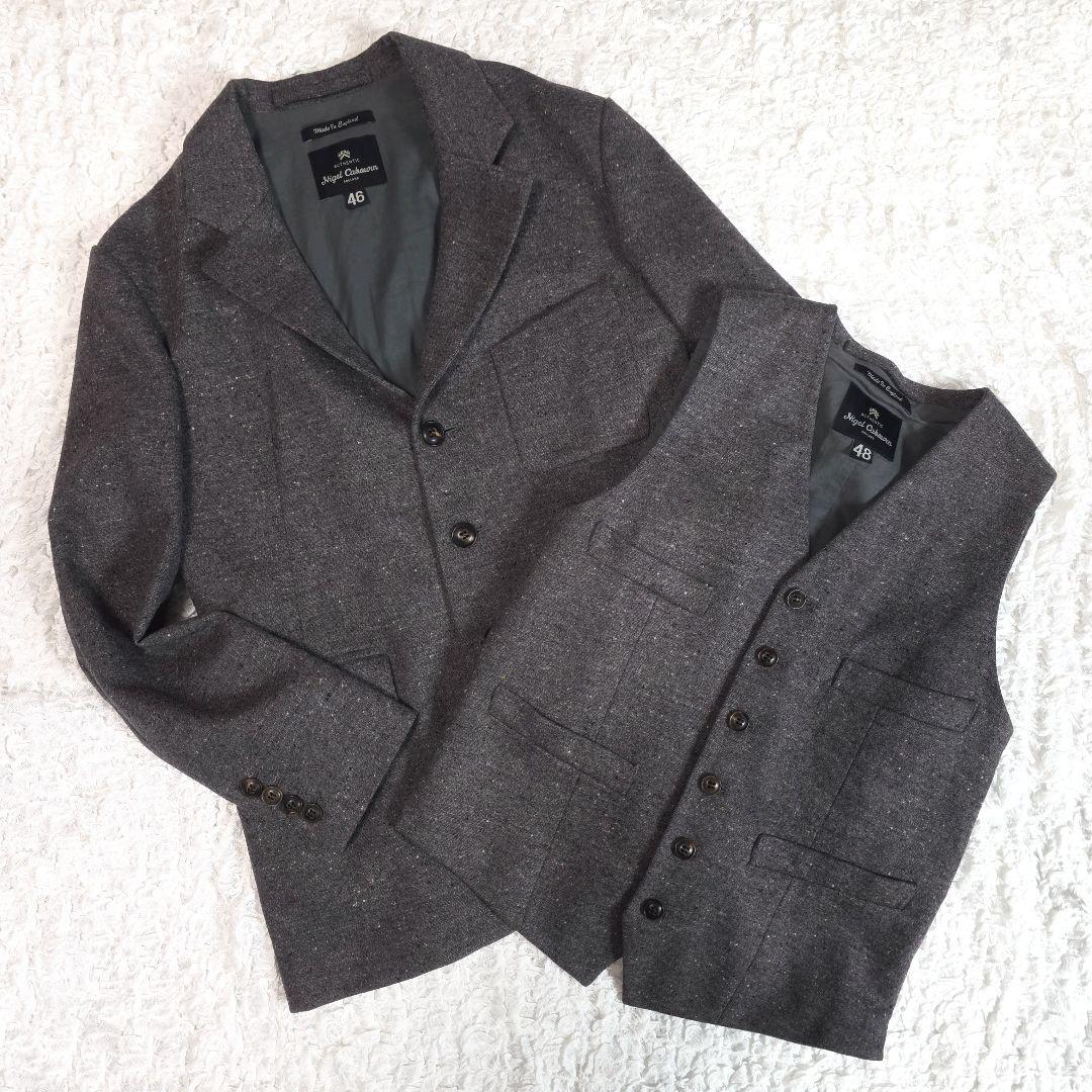 Nigel Cabourn AUTHENTIC ジャケット カシミヤ混 2ピース
