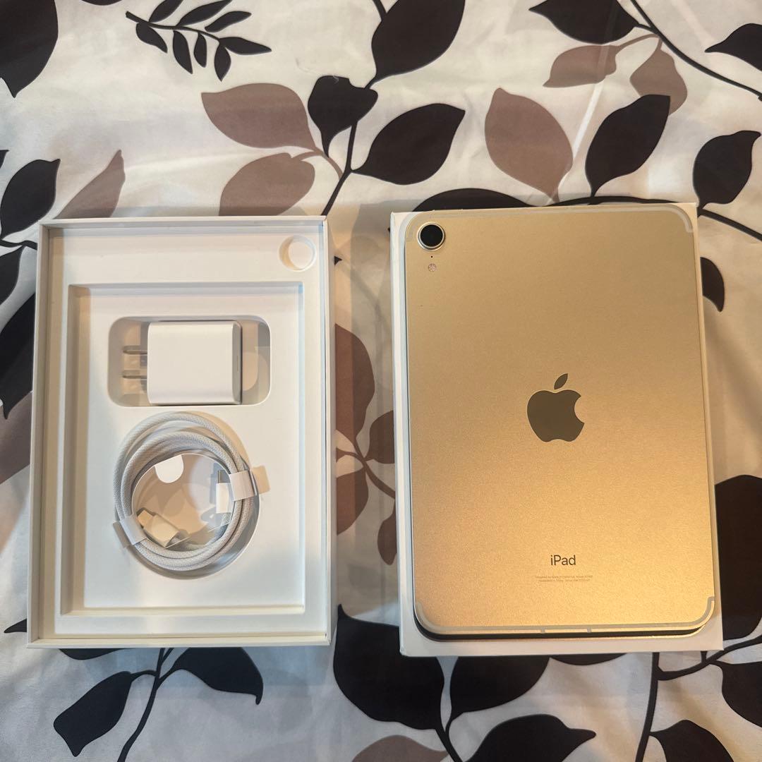 ⭐︎美品⭐︎iPad mini (第6世代) 256GB スターライト　セルラー