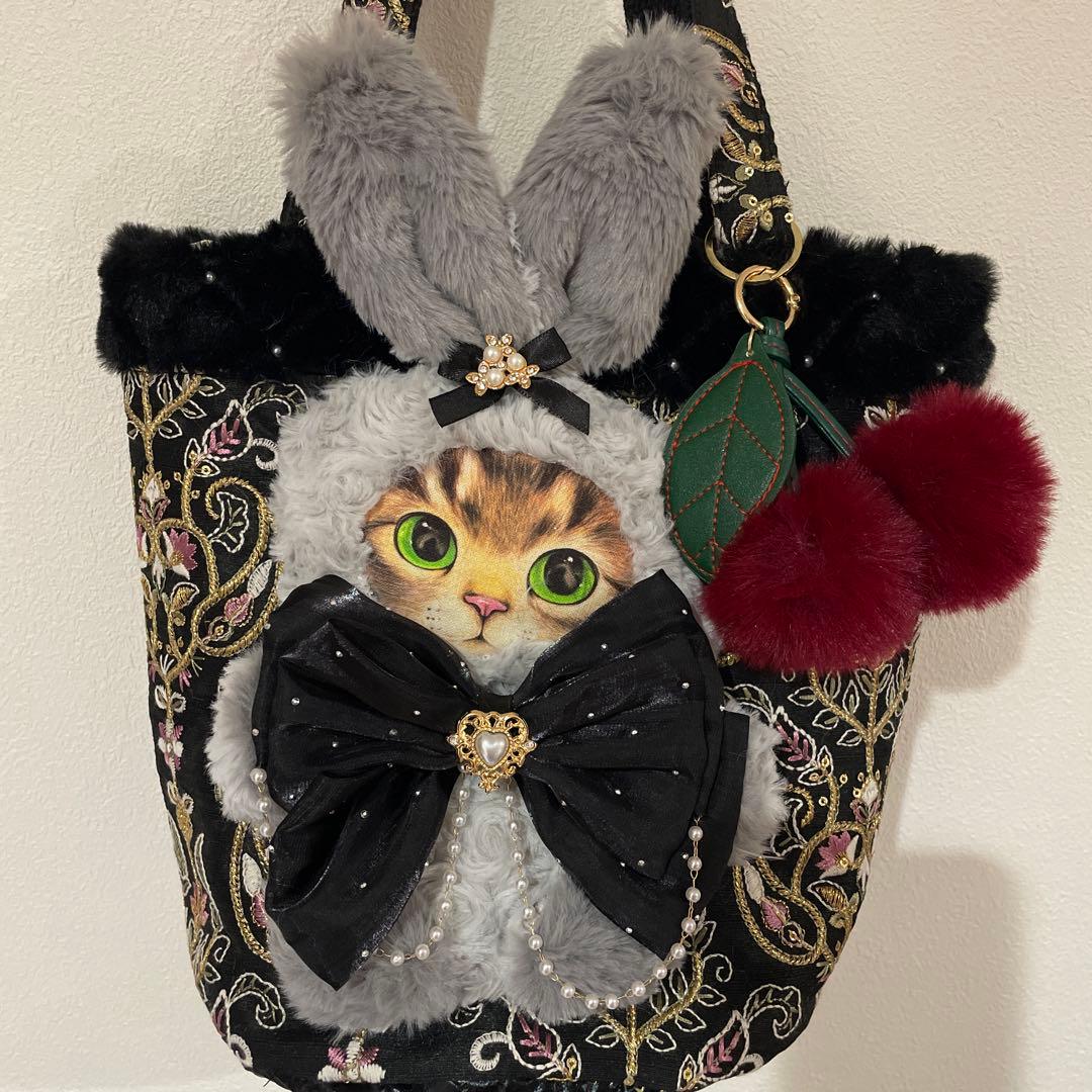 あ*き様 コヤンイサムチョン　うさぎサンダーちゃん円底バケツトートバッグ