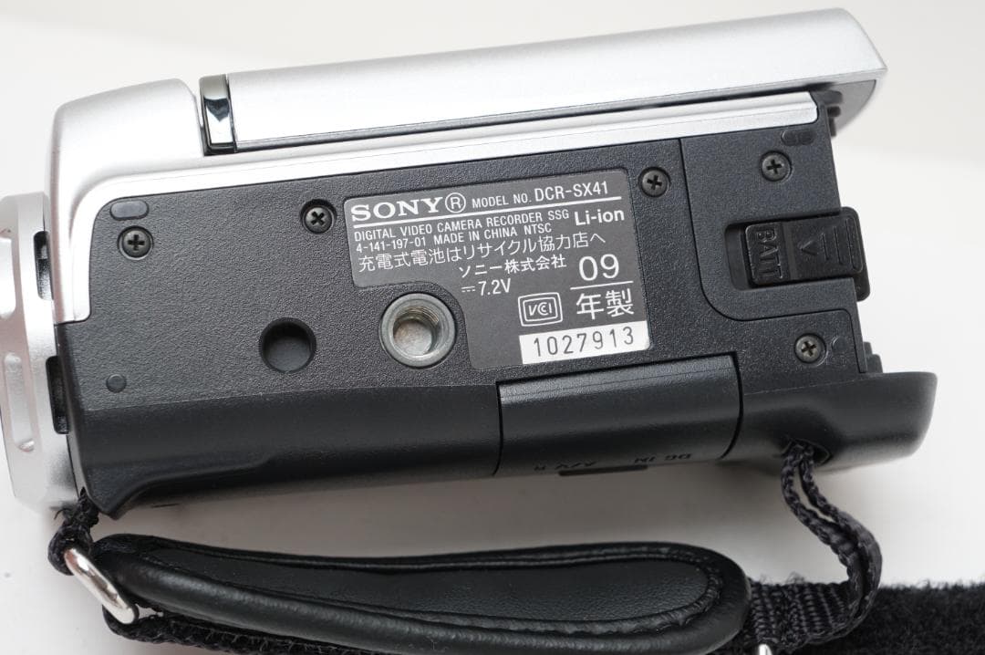 動作品　SONY DCR-SX41 HANDYCAM ビデオカメラ