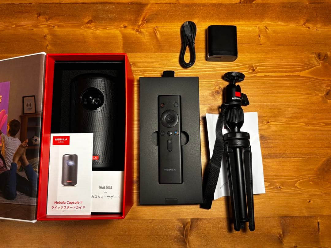【美品】NEBULA Capsule II ポータブルプロジェクター