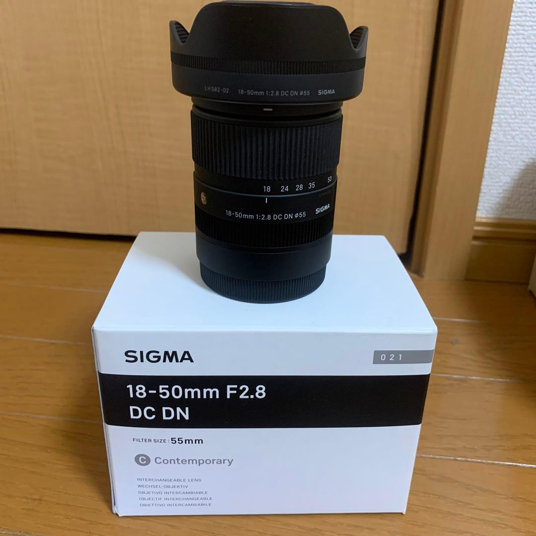 レンズ(ズーム) SIGMA 18-50mm F2.8 DC DN 55mm e mount