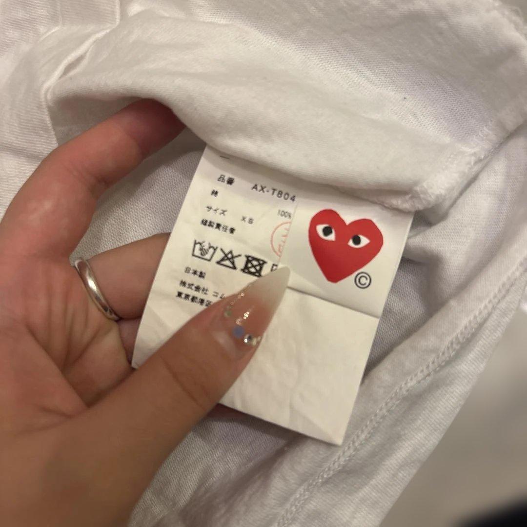 PLAY COMME des GARÇONS ハートTシャツ XS