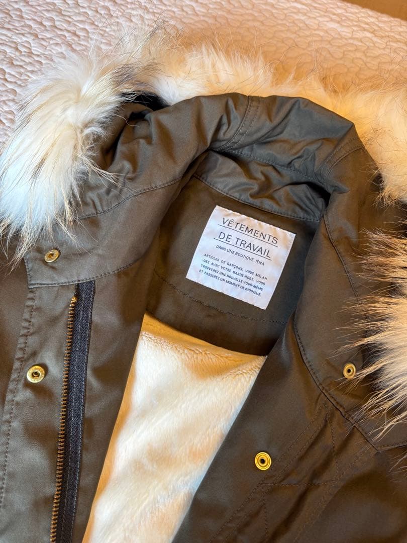 nekokich　イエナ ライナー付き モッズコート 38 カーキ