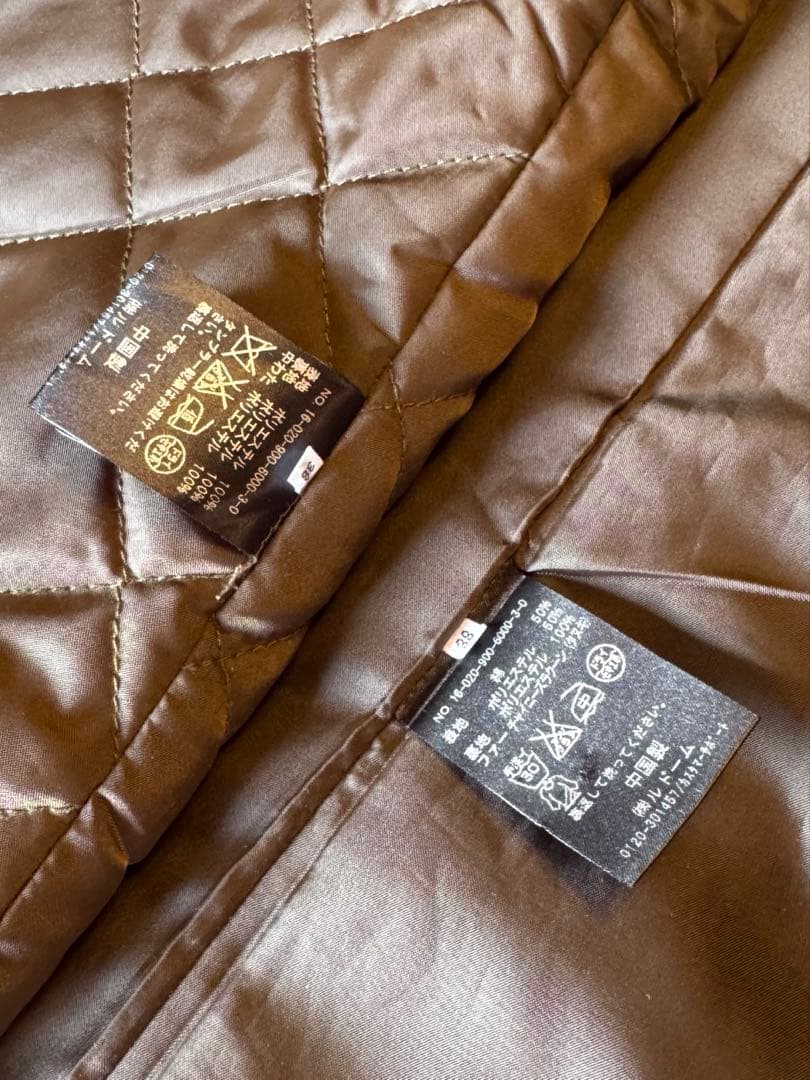 nekokich　イエナ ライナー付き モッズコート 38 カーキ