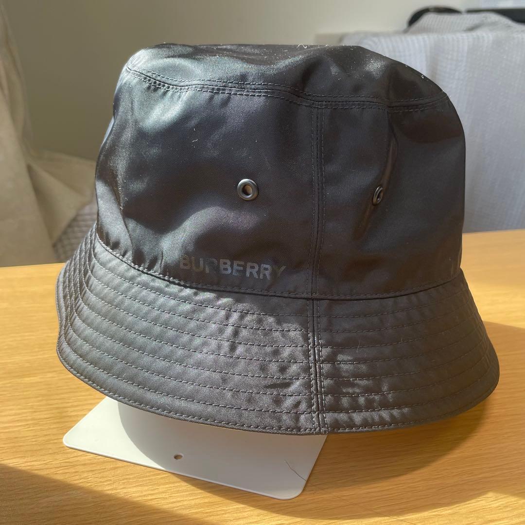 【美品】Burberry バーバリー　バケットハット　リバーシブル　チェック柄