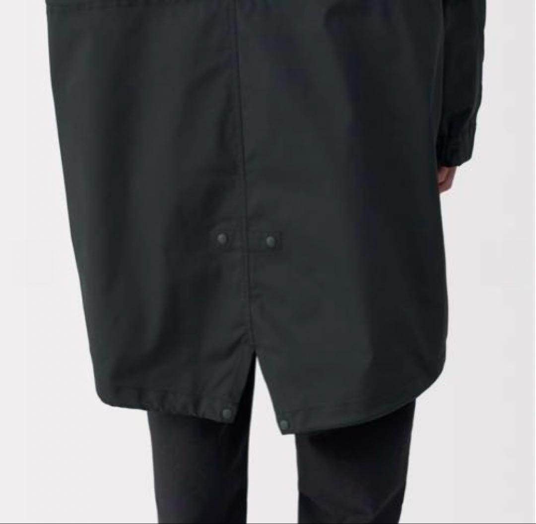 MUJI Labo ライナー付きモッズコート M黒