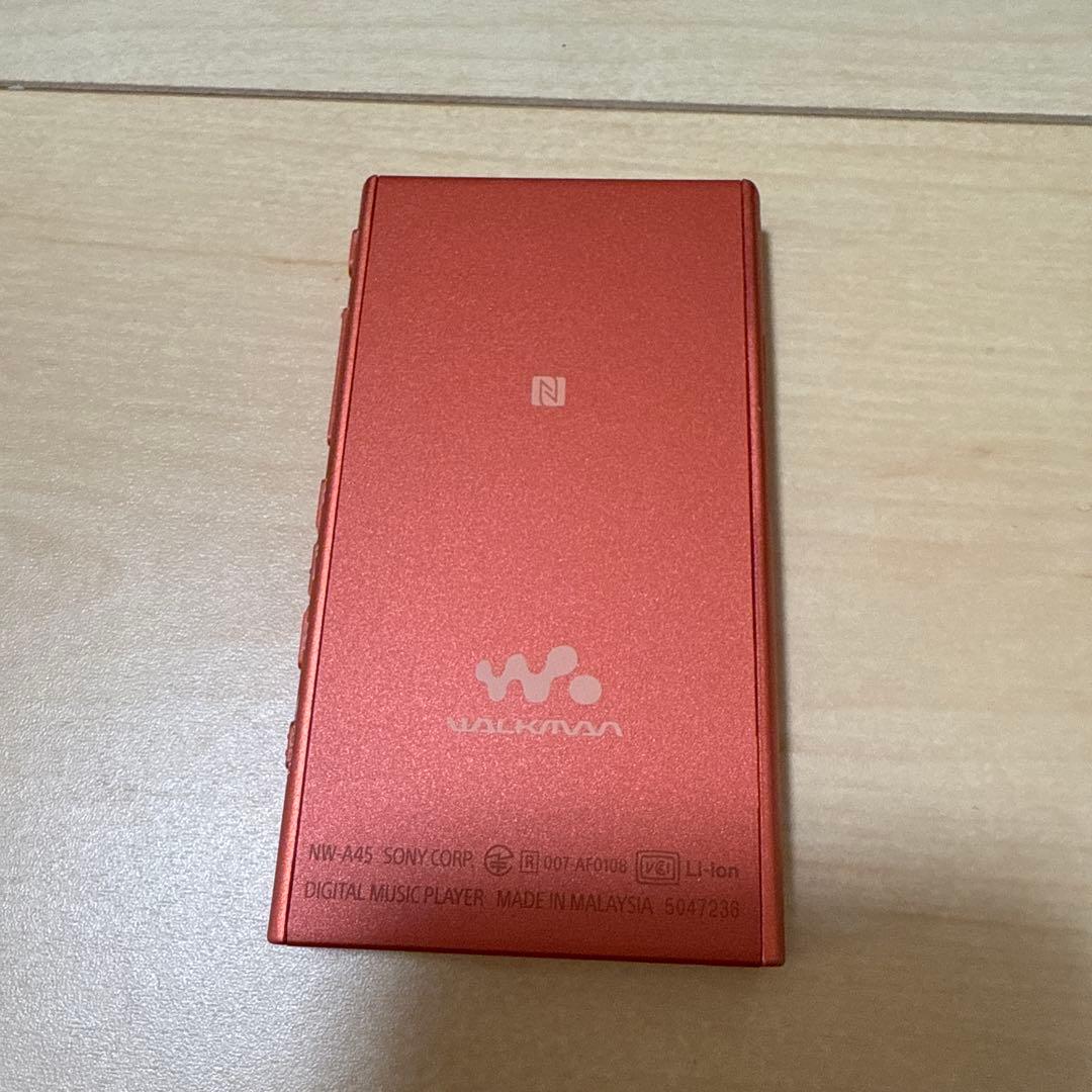 SONY ウォークマンNW- A45レッド