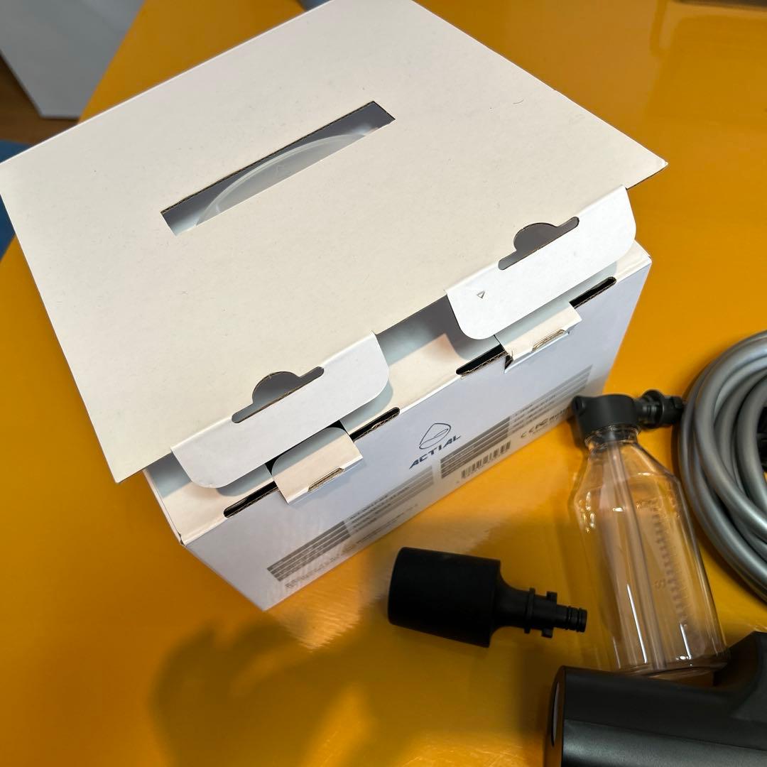 ACTIAL コードレス高圧洗浄機