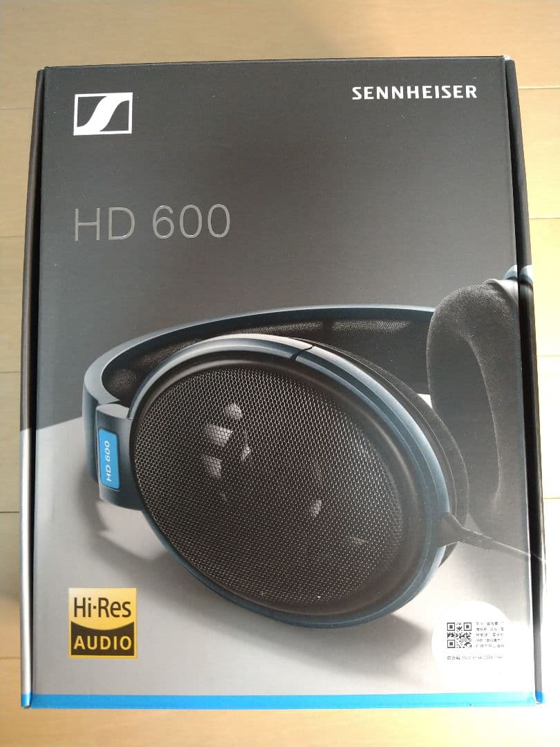SENNHEISER HD600 開放型ヘッドホン 元箱 純正ケーブル付属 良品