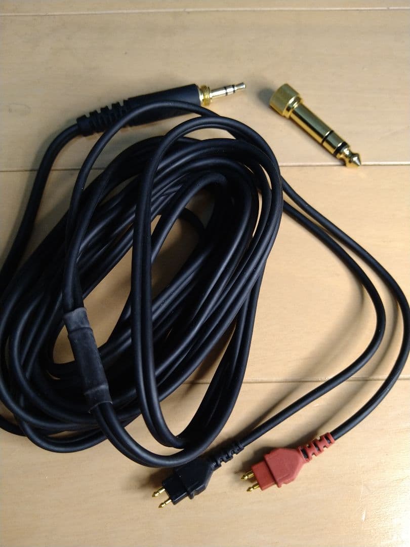 SENNHEISER HD600 開放型ヘッドホン 元箱 純正ケーブル付属 良品