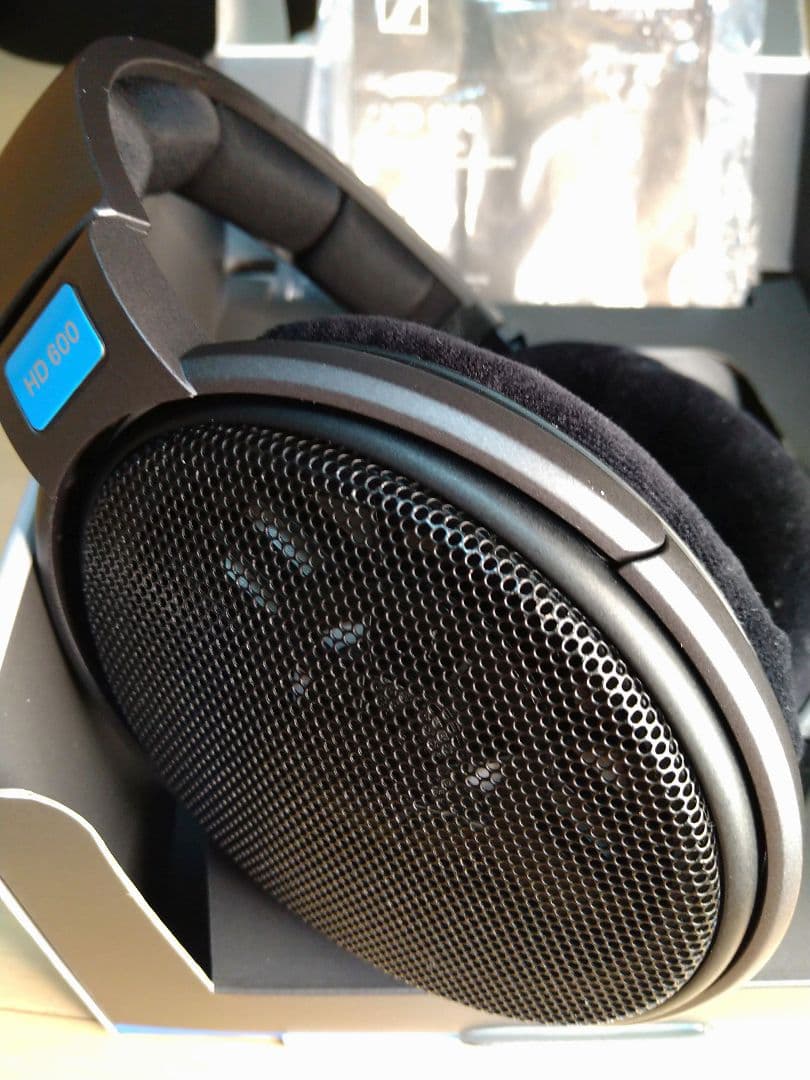 SENNHEISER HD600 開放型ヘッドホン 元箱 純正ケーブル付属 良品