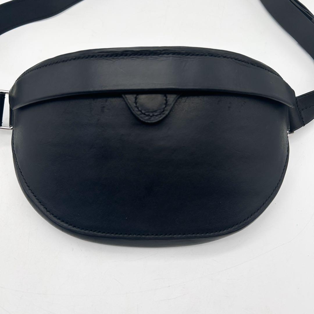 高級感✨ED ROBERT JUDSON ウエストポーチ ブラック F