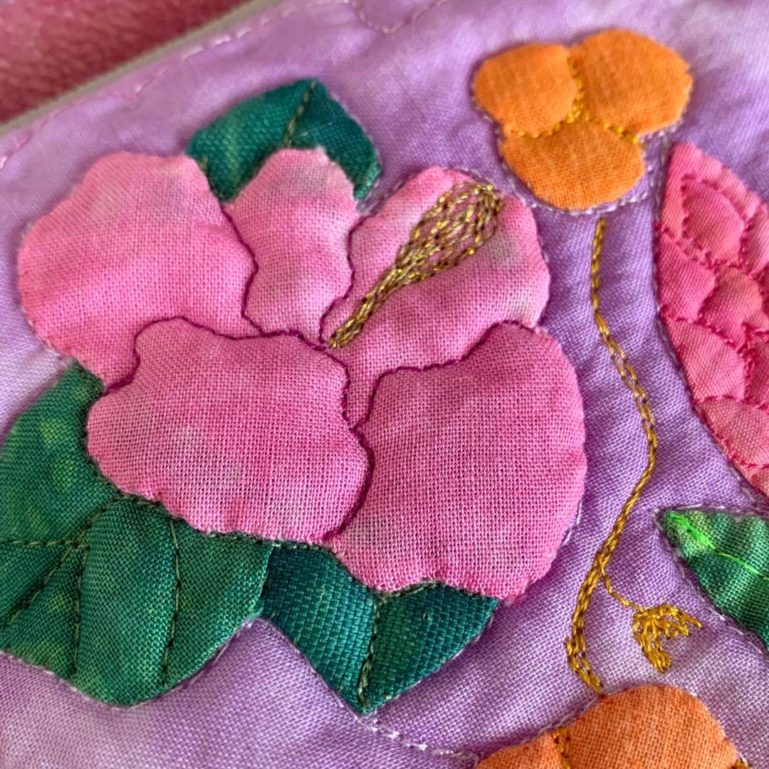 ハワイアンキルト　ポーチ　フラガール オーダー