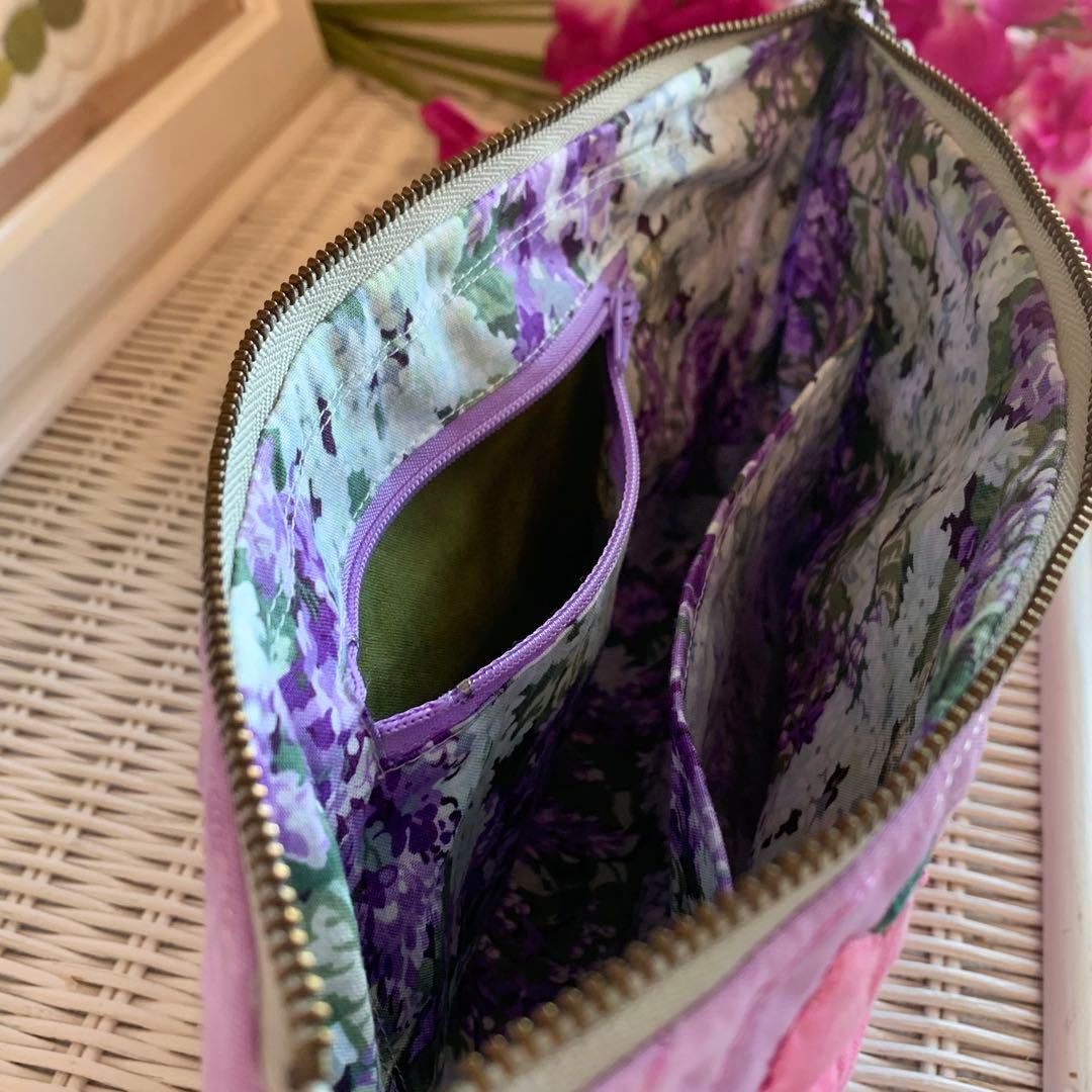 ハワイアンキルト　ポーチ　フラガール オーダー