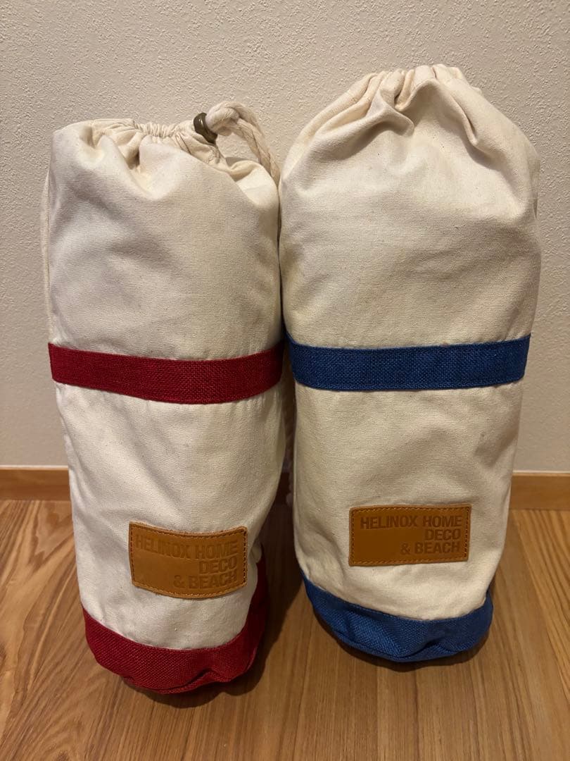 Helinox ヘリノックス コンフォートチェア レッド・ブルー 2個セット