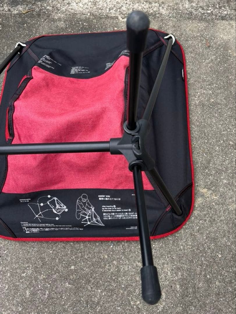 Helinox ヘリノックス コンフォートチェア レッド・ブルー 2個セット